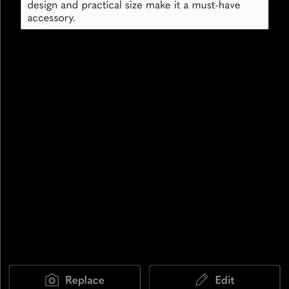 Michael Kors Blue Messenger Bag with Gold Accents - Picture 5 of 5